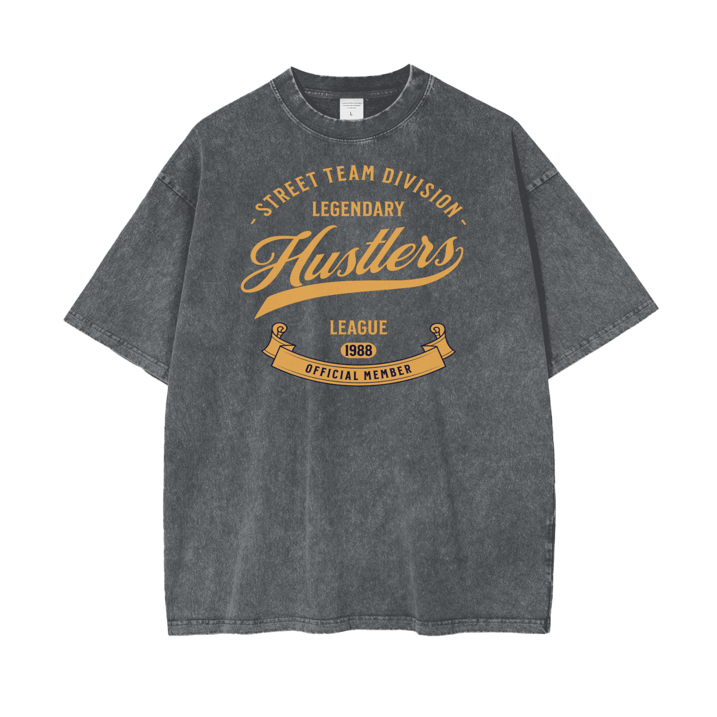 Acid Wash Oversize T-Shirt - 250 GSM - My Store