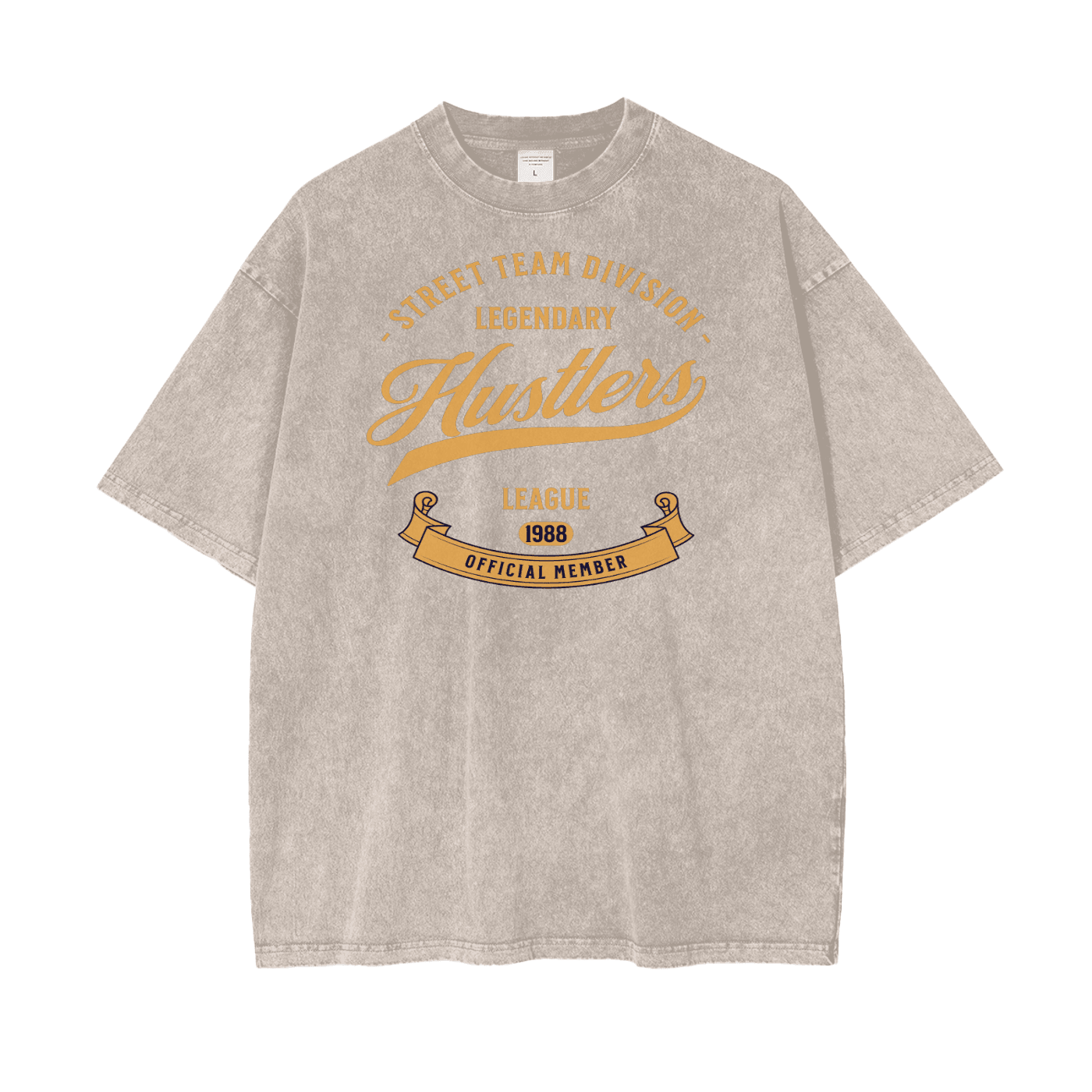 Acid Wash Oversize T-Shirt - 250 GSM - My Store