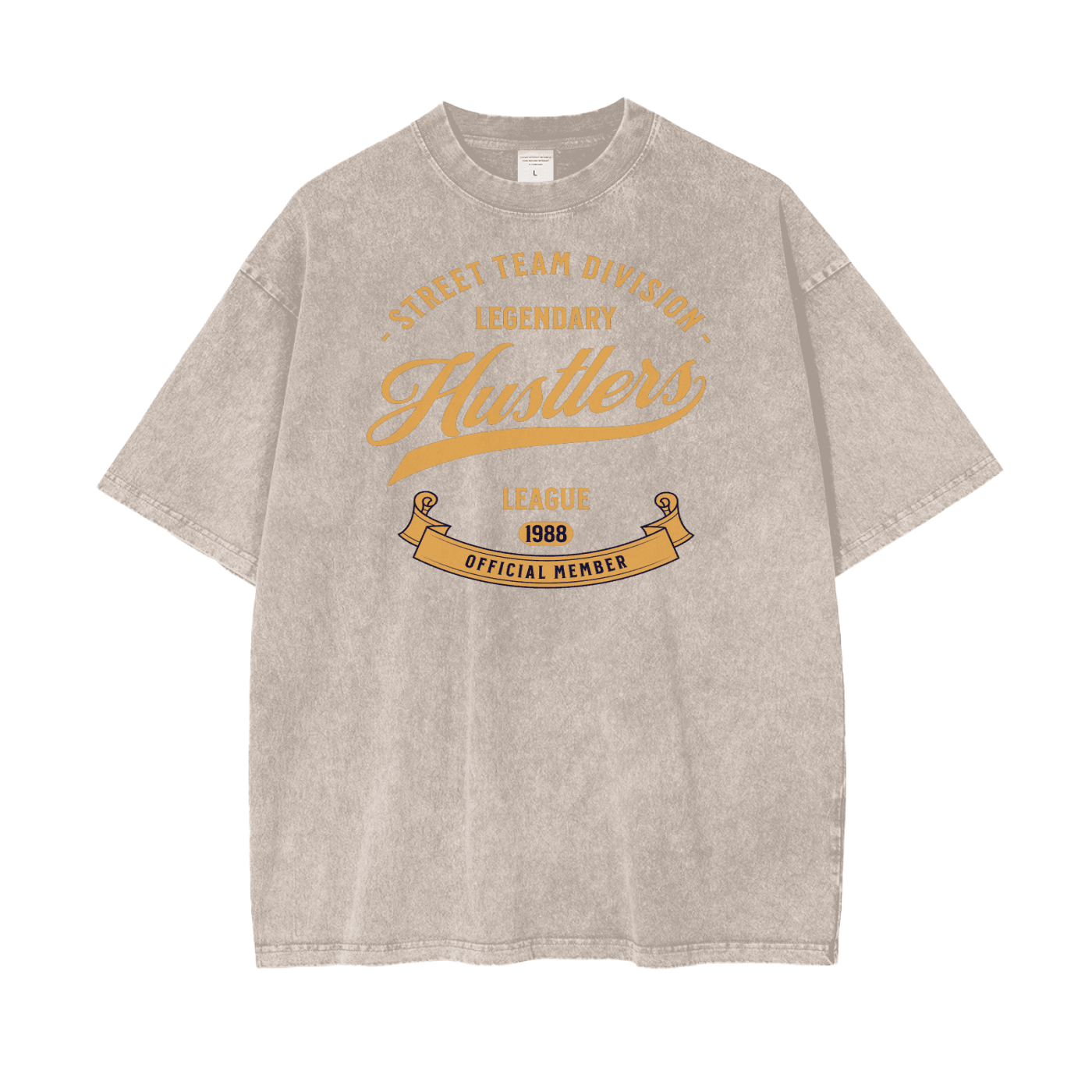 Acid Wash Oversize T-Shirt - 250 GSM - My Store