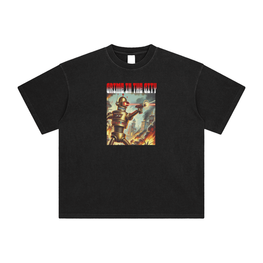Enzyme Washed T-Shirt