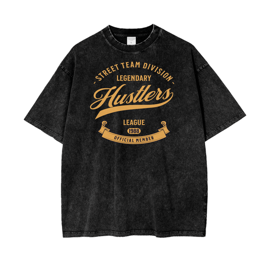 Acid Wash Oversize T-Shirt - 250 GSM - My Store