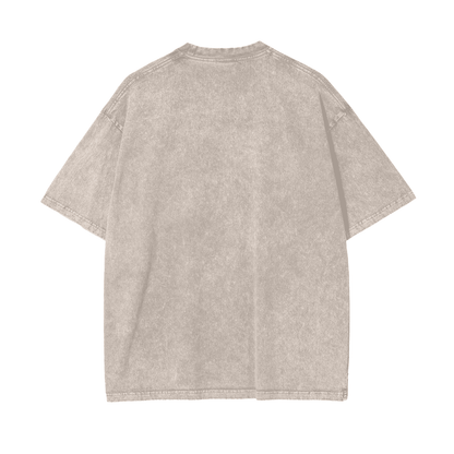 Acid Wash Oversize T-Shirt - 250 GSM - My Store