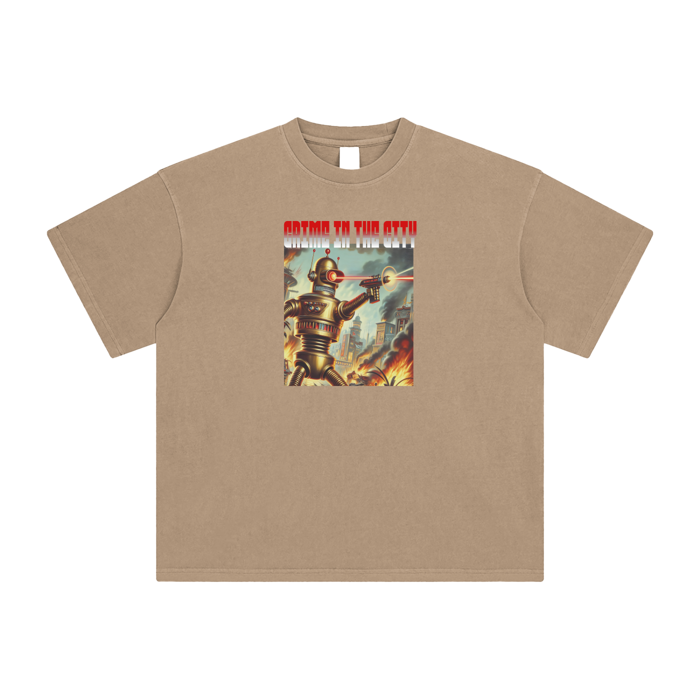 Enzyme Washed T-Shirt