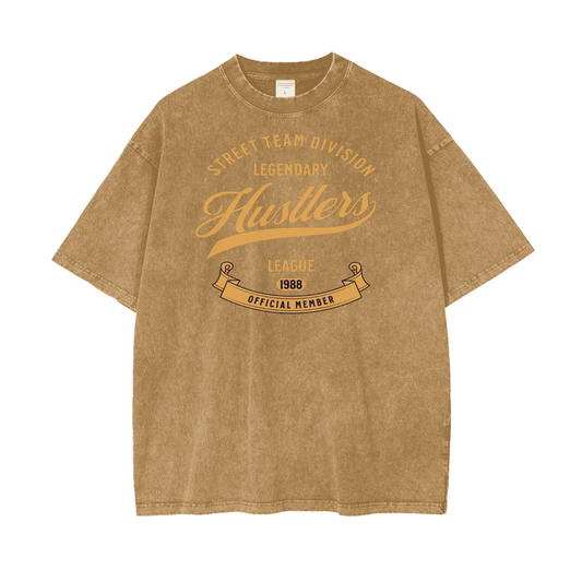 Acid Wash Oversize T-Shirt - 250 GSM - My Store